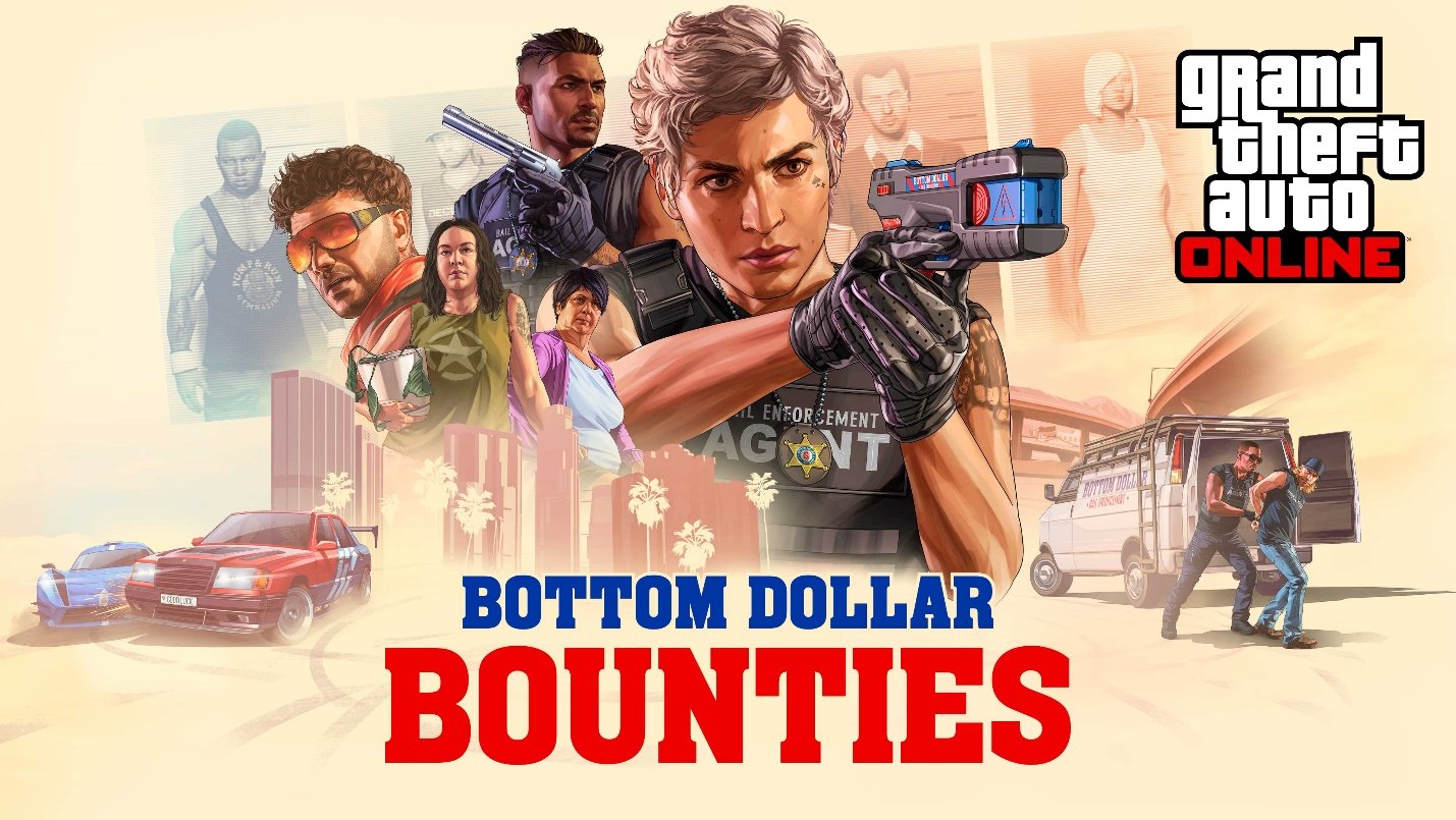 A atualização Bottom Dollar Bounties do GTA Online chega 25 de junho - Image 1