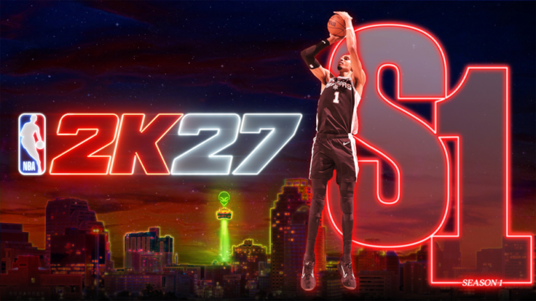 NBA 2K27 Season 1 começa com Early Access e traz Wembanyama como destaque - Image 1