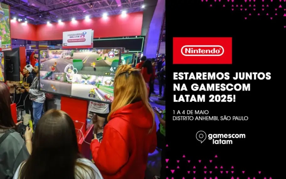 Nintendo confirma presença na gamescom latam 2025, mas sem o novo Switch 2 - Image 1