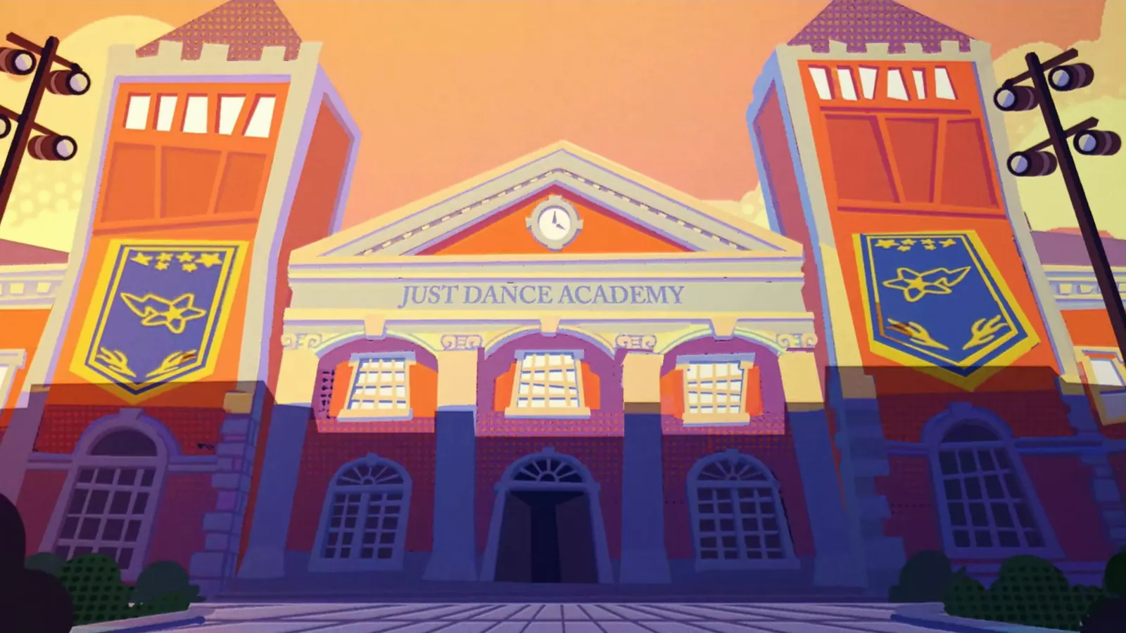 Just Dance Academy na abertura do Modo Aventura